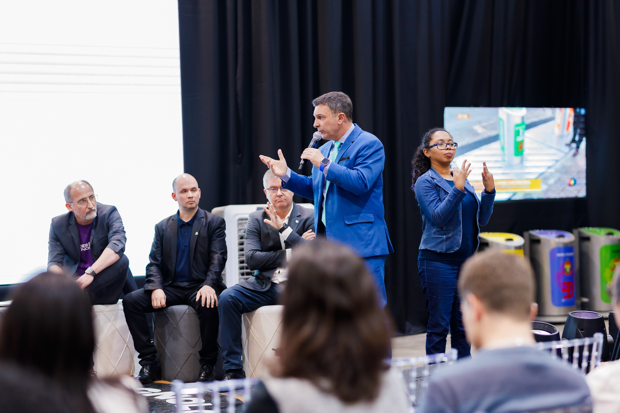 O reitor do IFSC, Maurício Gariba Júnior, esteve presente no Encontro dos Reitores e Diretores das Instituições de Ensino promovido pelo Parque Desbravalley