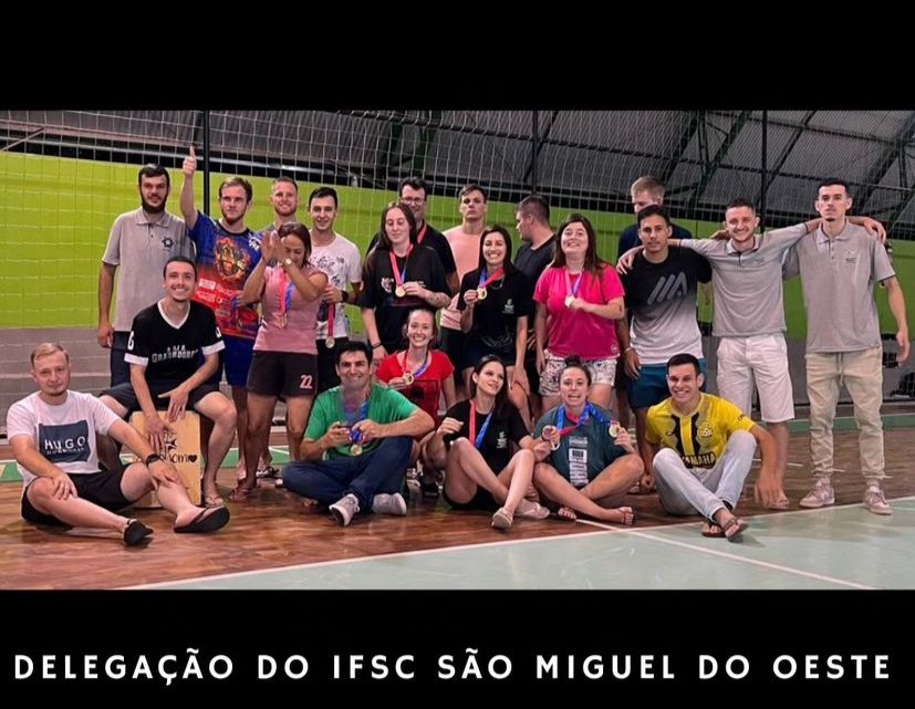 Delegação Jifsc 2023 Câmpus SMO do IFSC