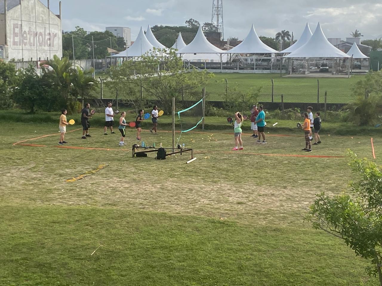 Espaço utilizado para as aulas