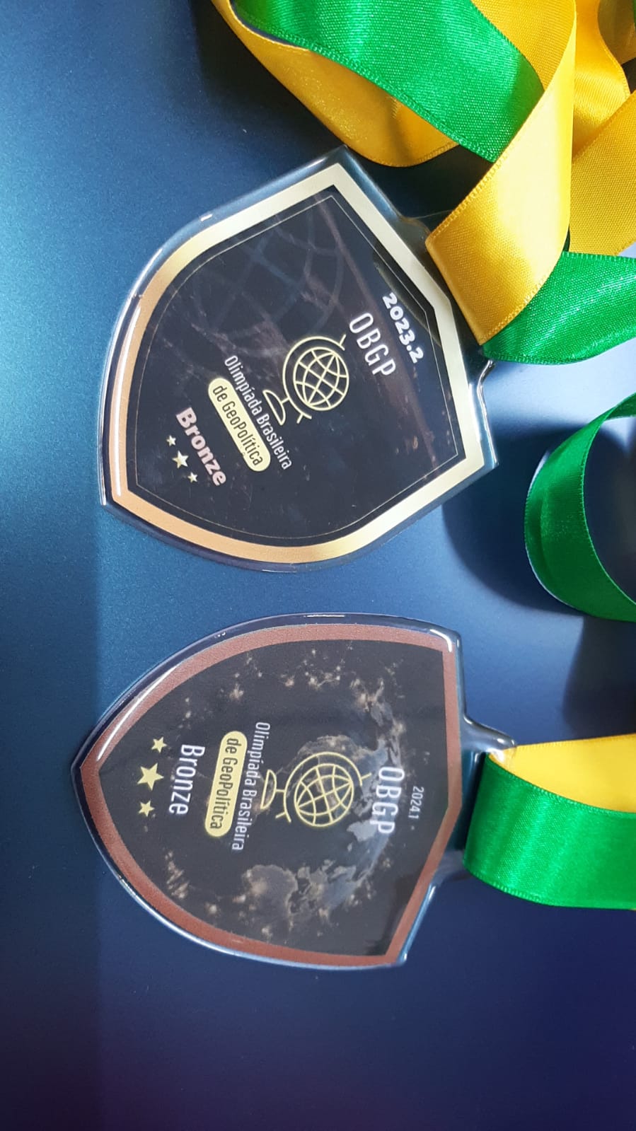 É a segunda medalha de bronze do estudante