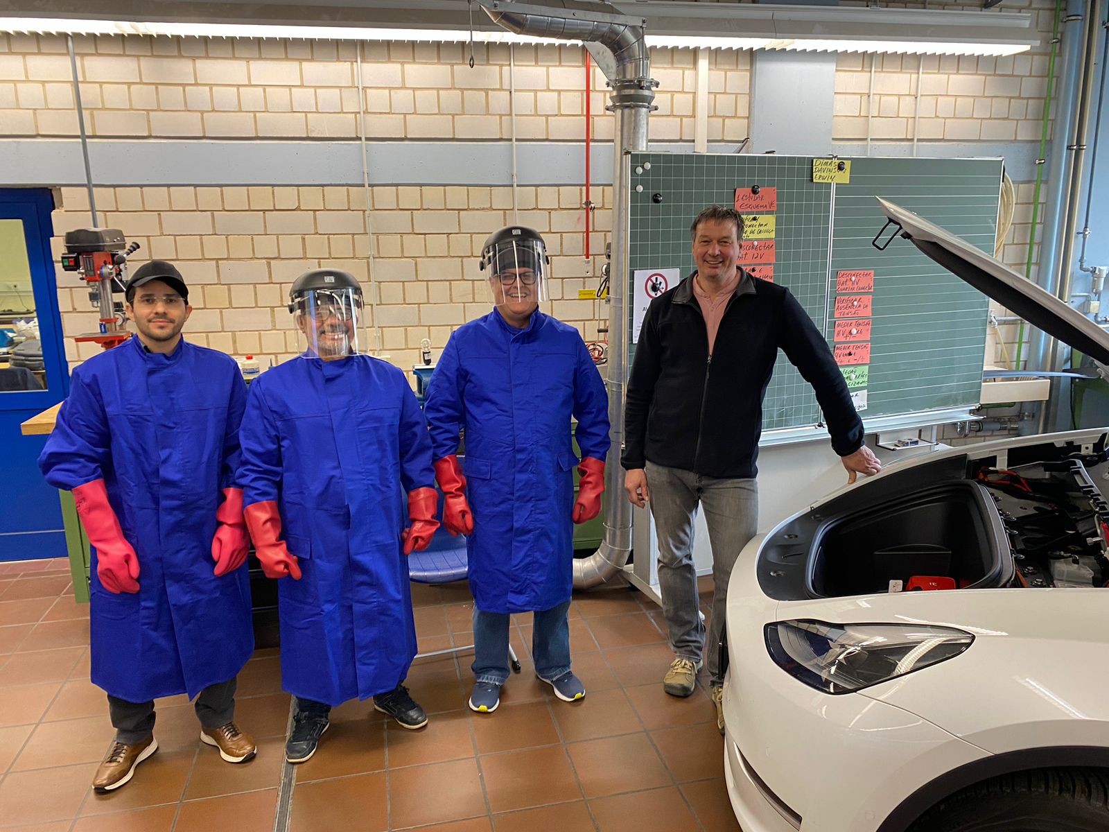 A escola técnica fica na cidade de Trier, a mais antiga da Alemanha.