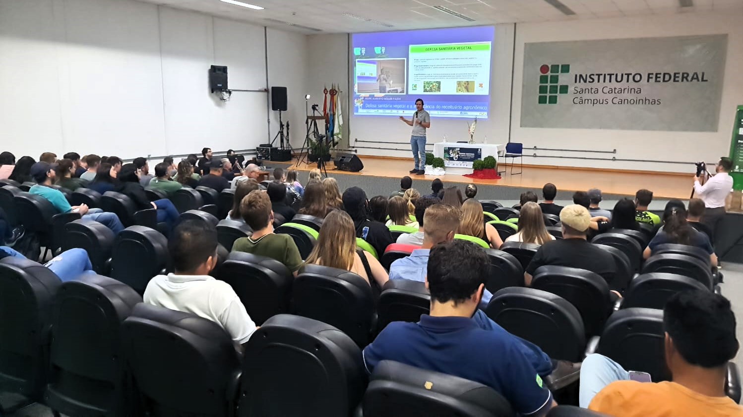 Palestras foram transmitidas pelo canal do IFSC Canoinhas no Youtube