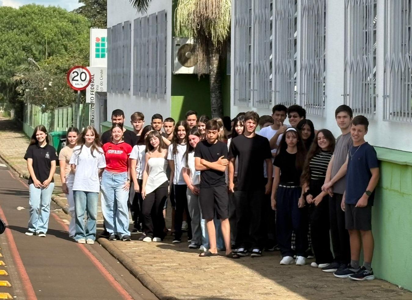 Turma 2026 do Partiu IF, no Câmpus São Lourenço do Oeste