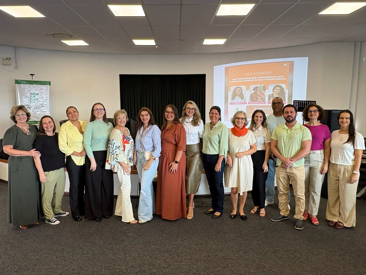 Equipe docente da Enfermagem do IFSC Joinville