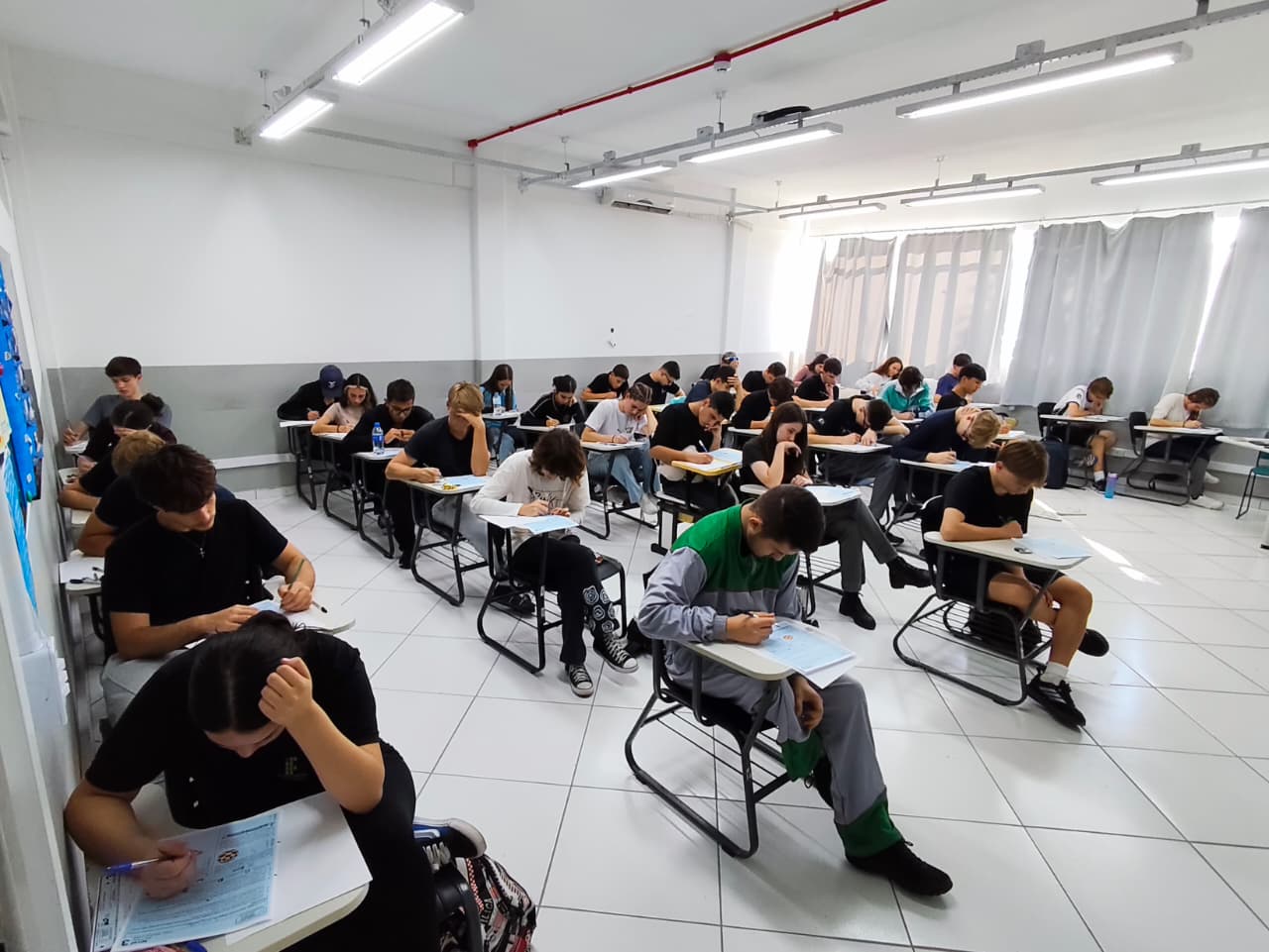 Prova foi realizada no Câmpus Gaspar, a cerca de quatro quilômetros do centro esportivo onde é realizado o JIFSC