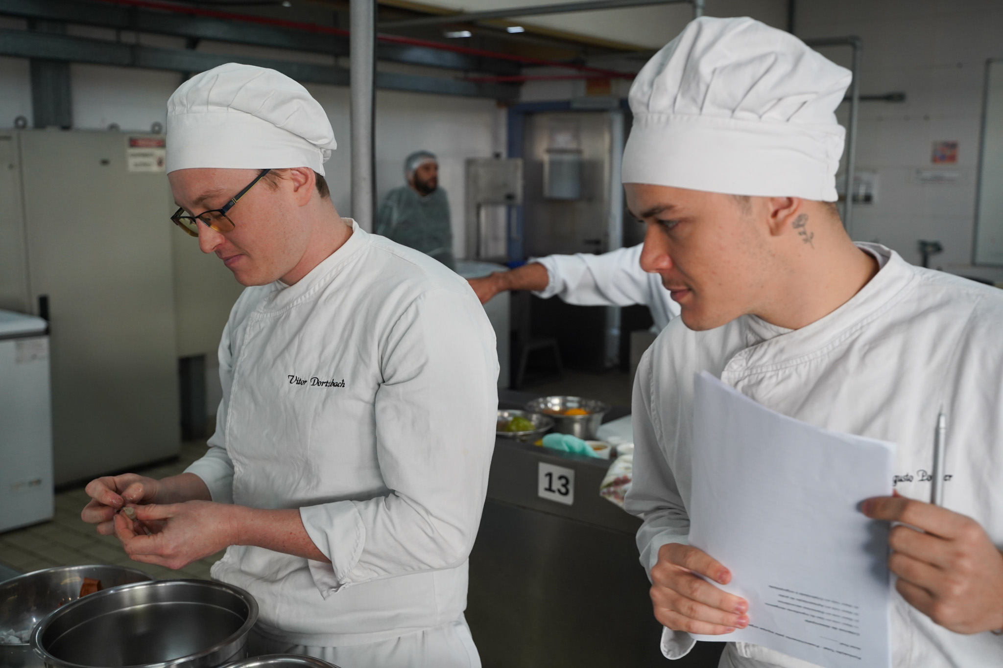 A competição reuniu estudantes e egressos do curso superior de tecnologia em Gastronomia. Foto: Bernardo Gomes