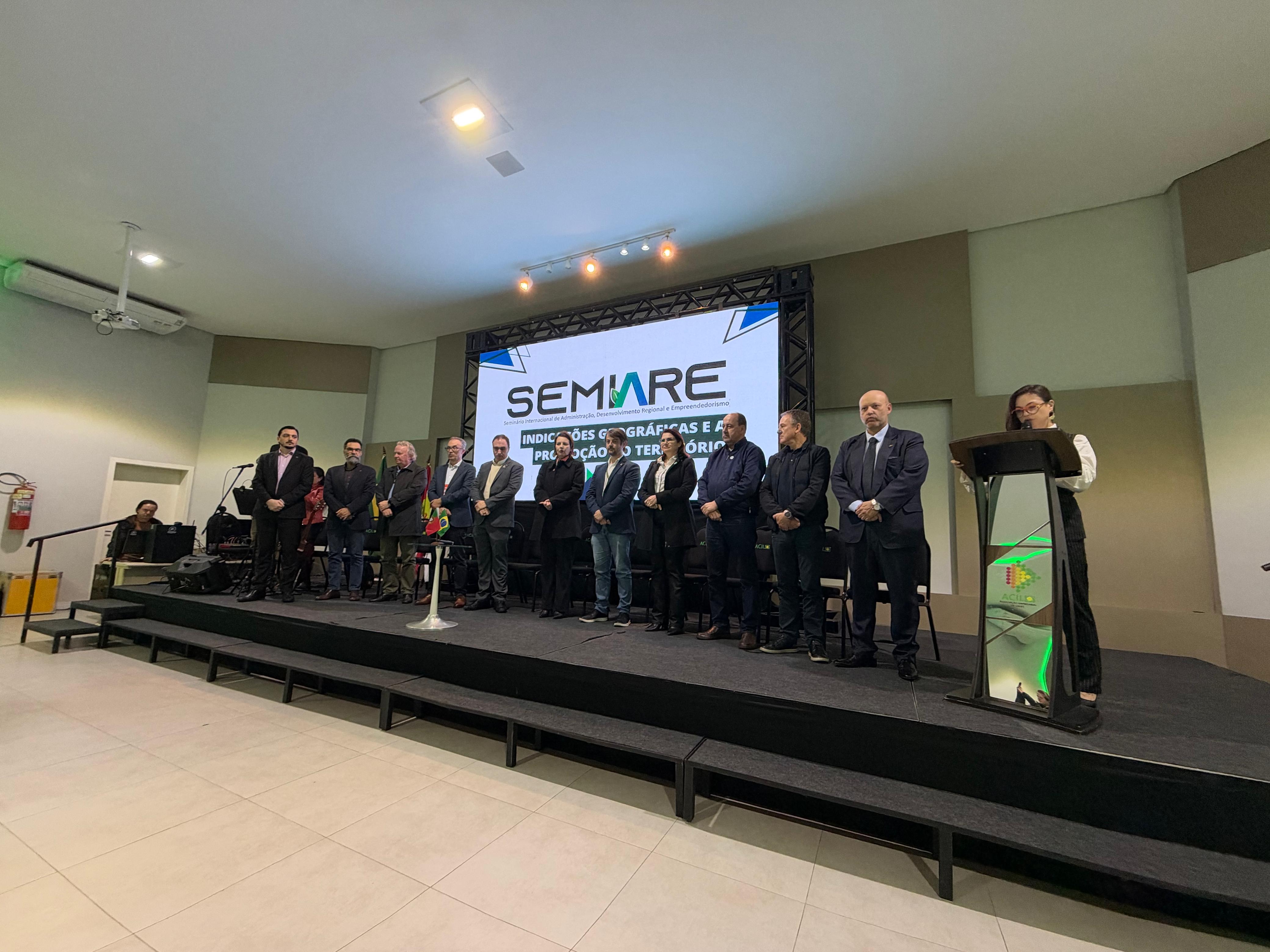 Abertura do SEMIARE 2026, na Associação Empresarial de Lages (ACIL).